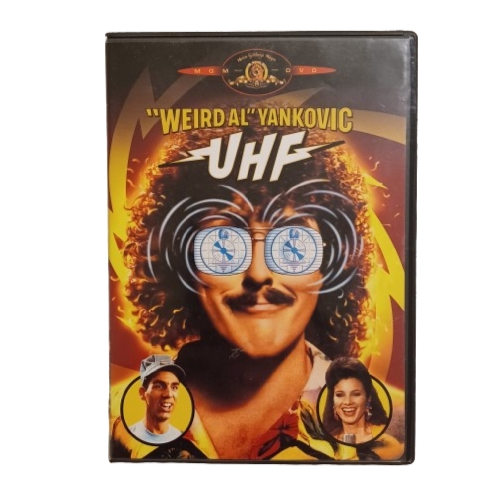WEIRD AL YANKOVIC UHF Comedy Family Action Adventure Classic PG13 Movie DVD Vid